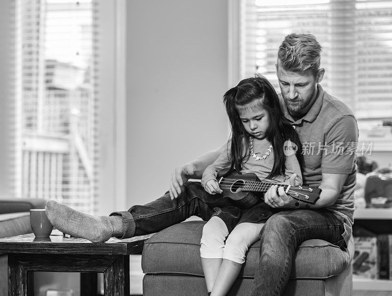 和爸爸玩的时间