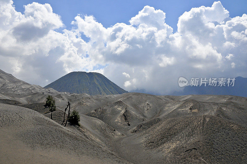 在前往印尼东爪哇火山的途中