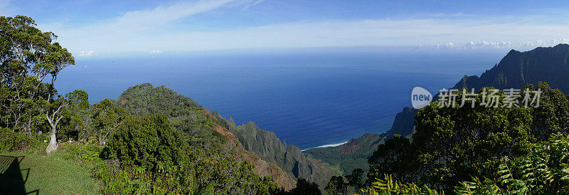 威美亚峡谷，考艾岛，美国夏威夷