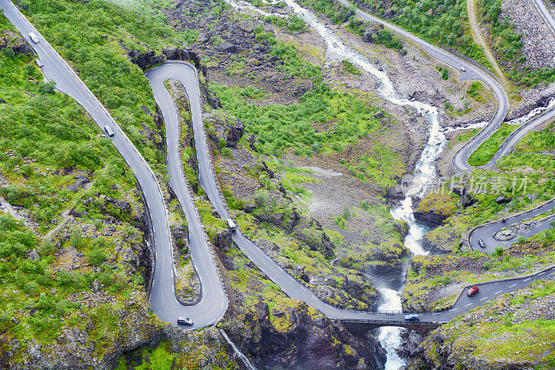 Trollstigen路，挪威