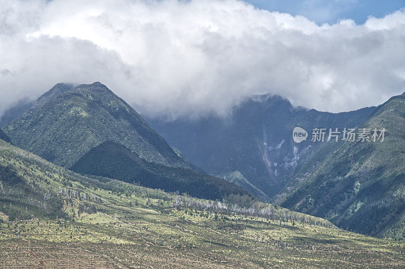 毛伊岛景观云景