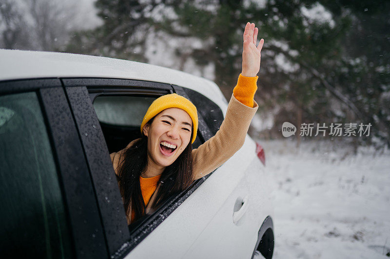 多么美丽的雪景啊