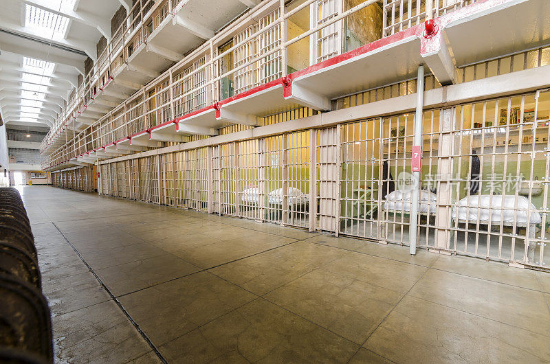 加州旧金山的恶魔岛监狱