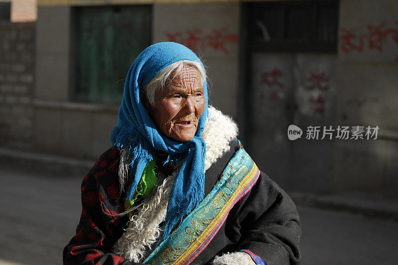 旧西藏的女人