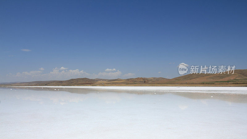 土耳其的塔兹盐湖