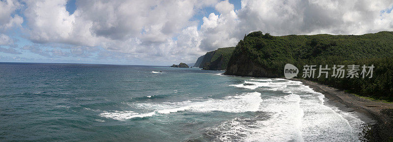 海滩全景