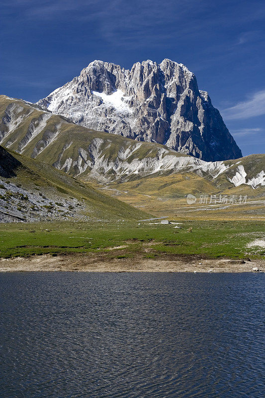大萨索，亚平宁山脉，在阿布鲁佐，意大利