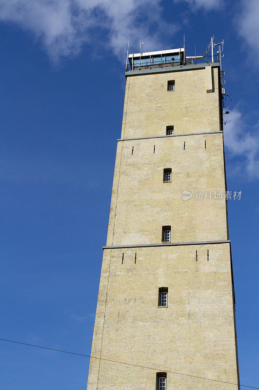 Terschelling上的Brandaris灯塔(荷兰)