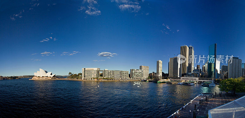 悉尼歌剧院环形码头全景