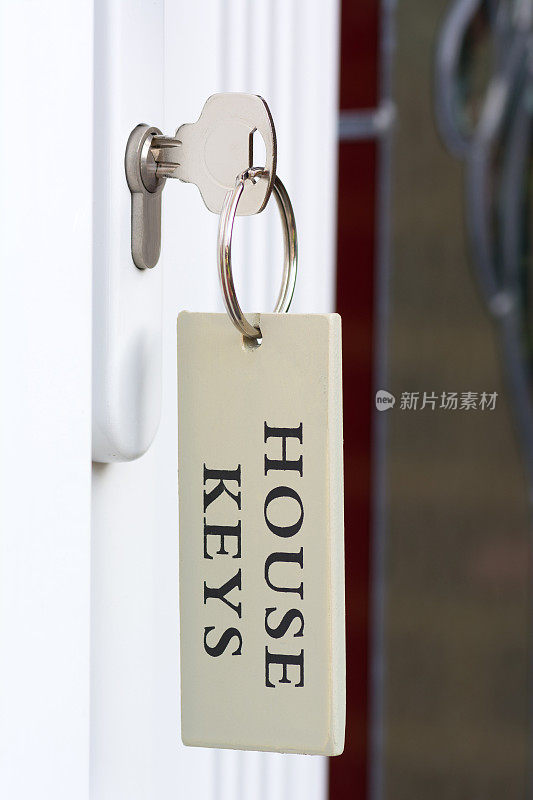 房门钥匙和标牌