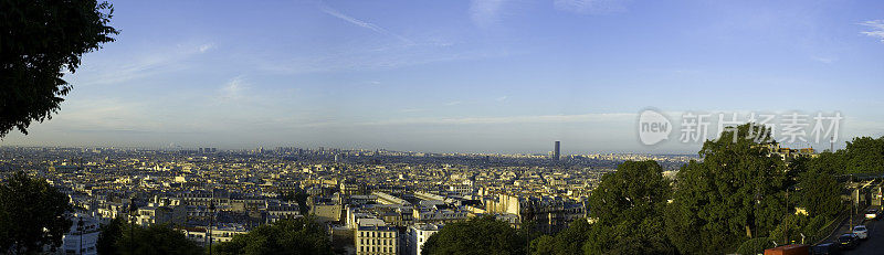 城市的天际线,巴黎