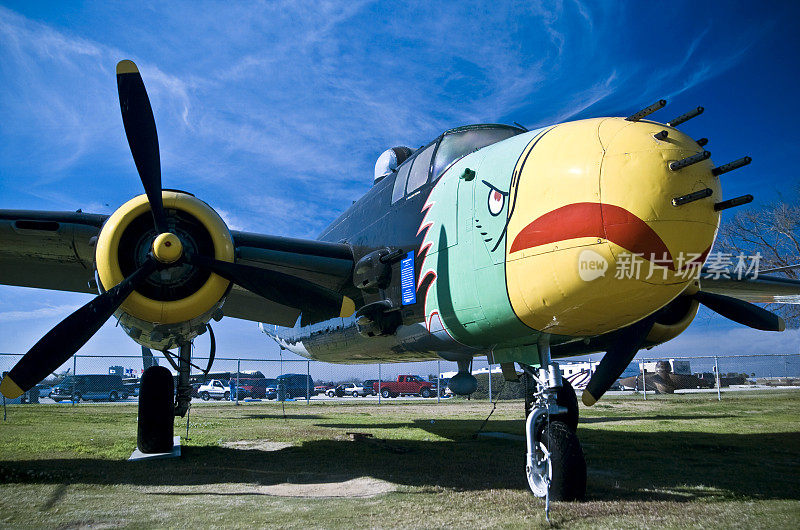二战的B-25轰炸机