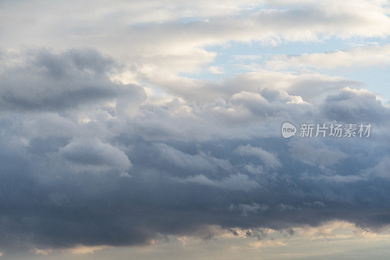 戏剧性的天空背景