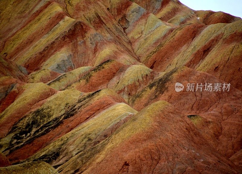 中国甘肃张掖丹霞地貌地质公园