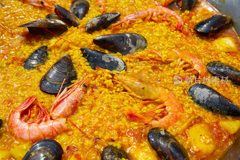 西班牙巴伦西亚海鲜饭食谱