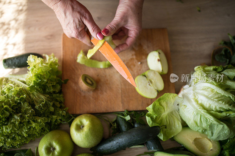 准备健康的午餐