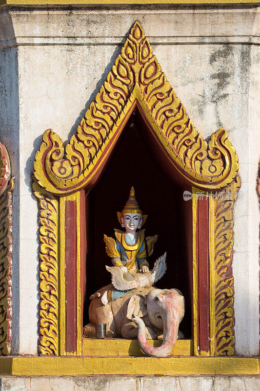 缅甸:Manuha寺庙