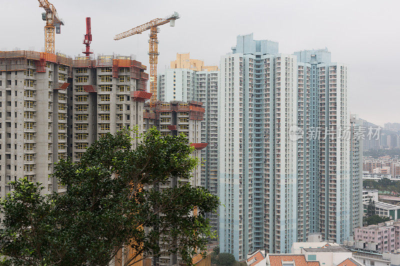 香港的住宅大厦