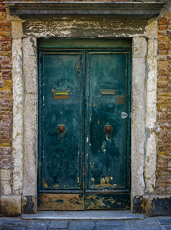 威尼斯的旧门