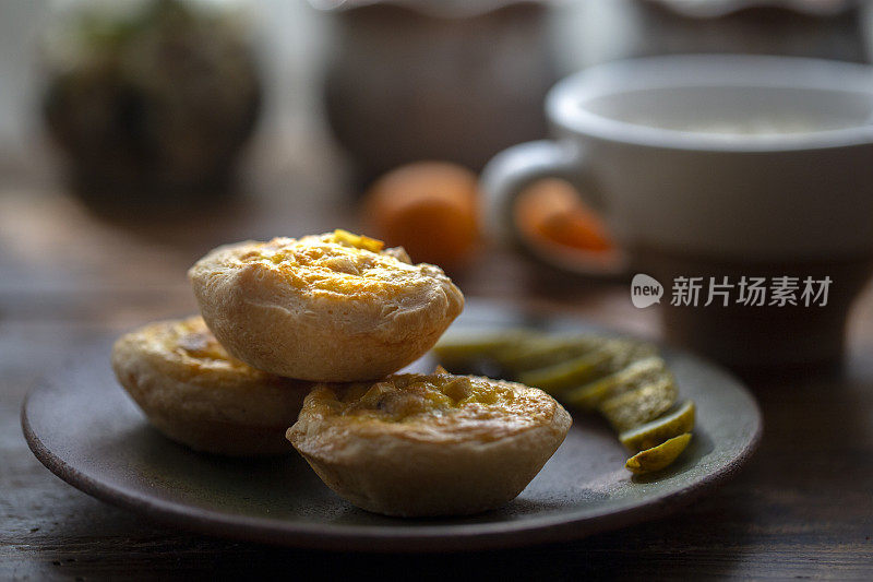 自制早餐:咸味肉馅饼