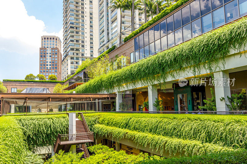 室外植物生态建筑，巴西圣保罗