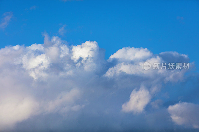 美国西部云背景的第三天蓝天晚霞系列照片