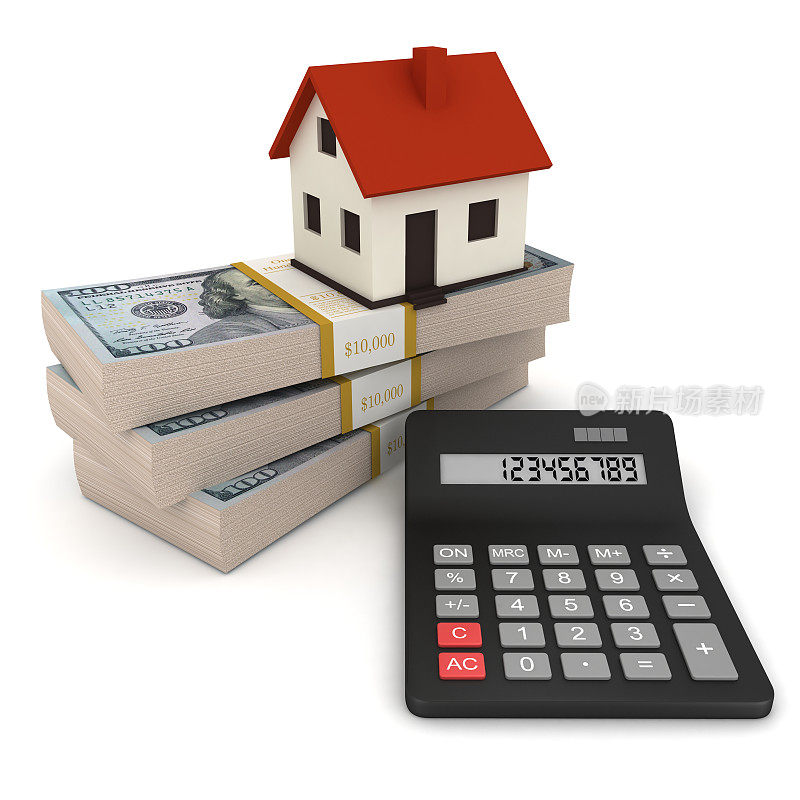 房屋抵押贷款计算器房地产钱美元