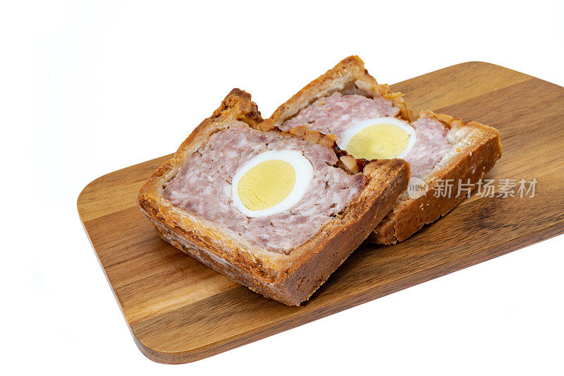 节庆派——猪肉配蛋清