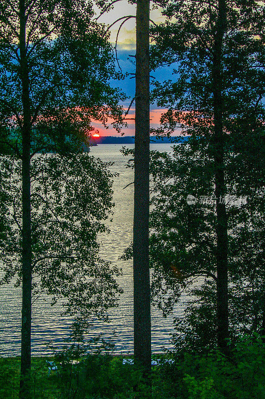 saimaa湖、芬兰