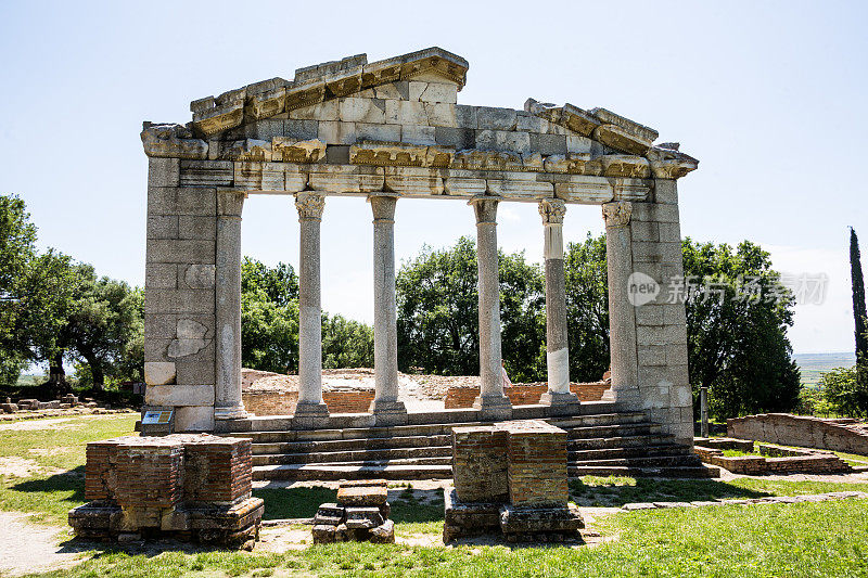 阿尔巴尼亚阿波罗尼亚的罗马遗迹