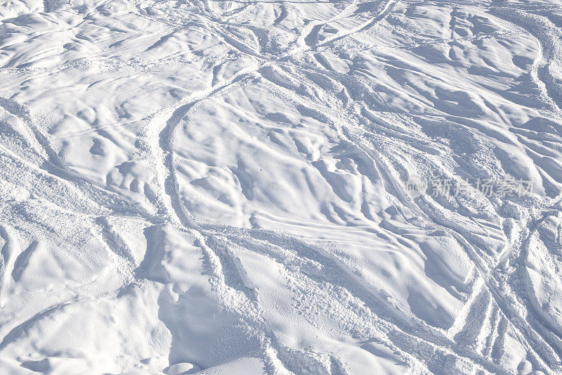 挪威Hafjell滑雪场的非道滑雪道