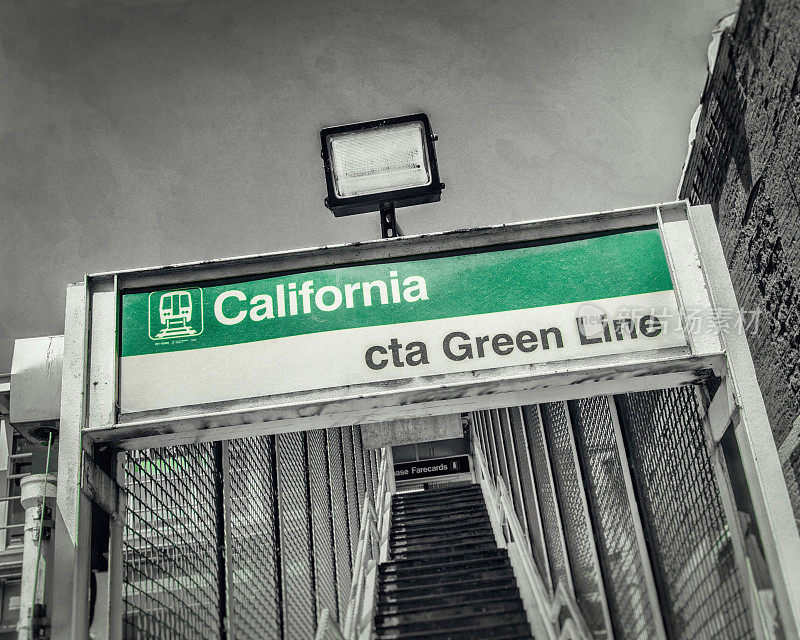 加州CTA绿线站