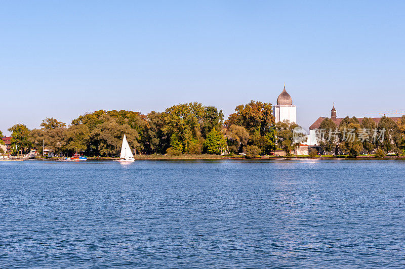 德国巴伐利亚州的基姆湖。