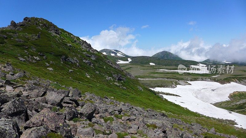 前往日本北海道伯kundake山的路线(北海道百佳山)