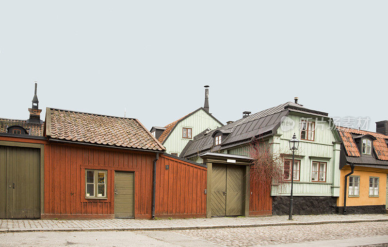 斯德哥尔摩的老房子