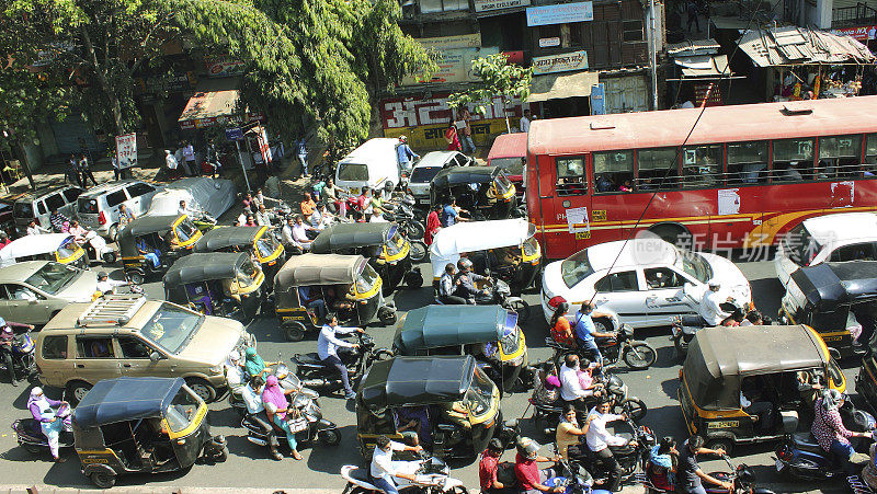 印度城市交通状况