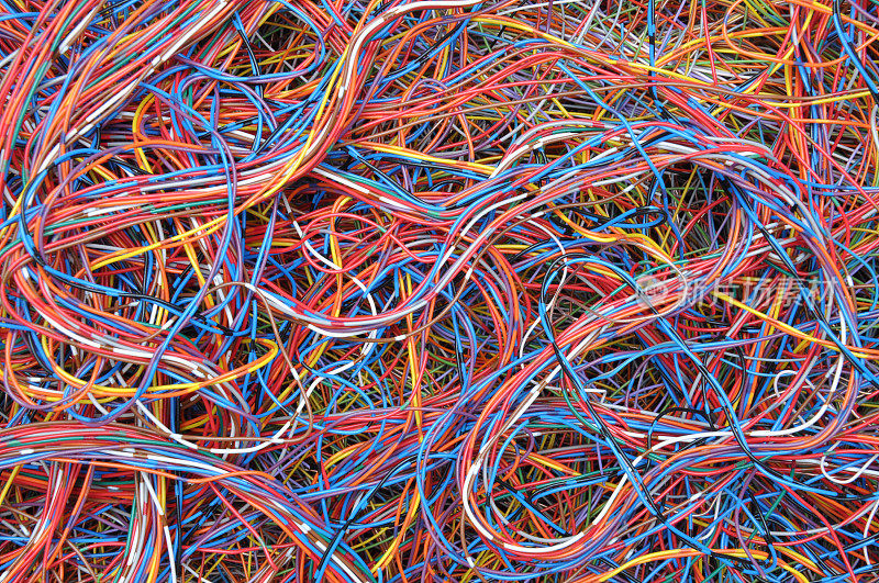 彩色电信电缆和电线