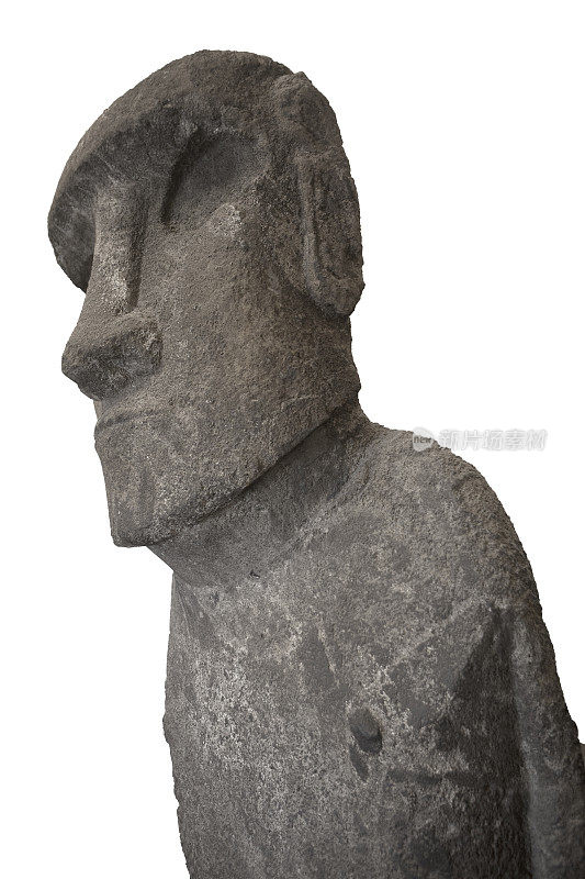 古代摩埃雕像
