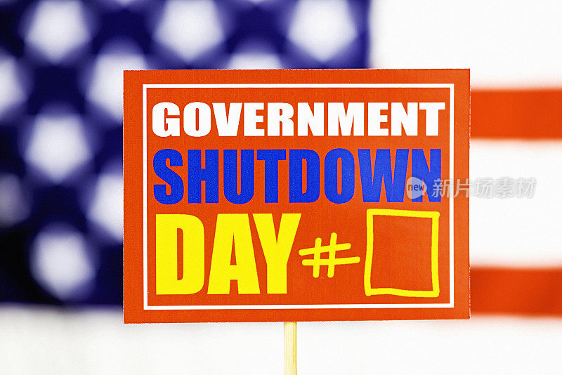 美国政府关门:数日子