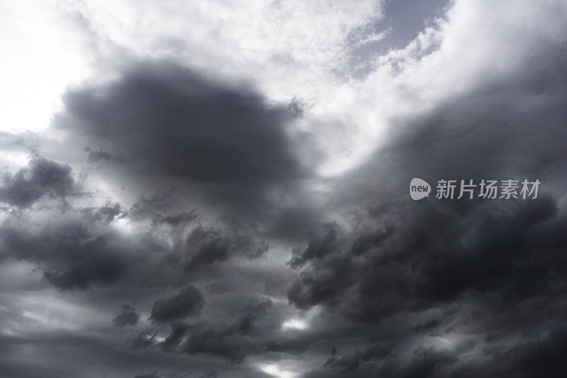 雷雨云层背景