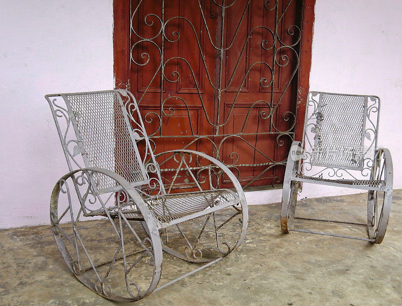 摇椅，Viñales，古巴