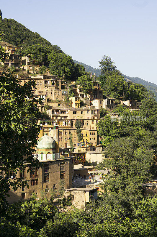 Masouleh，伊朗屋顶上的村庄