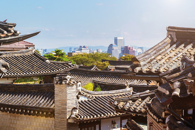 韩国首尔北川韩屋村历史街区