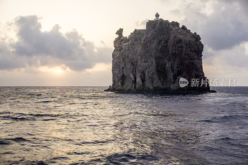 日落时的海景