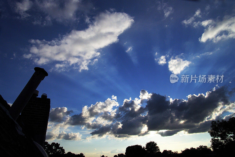 从一个角度看不同的天空