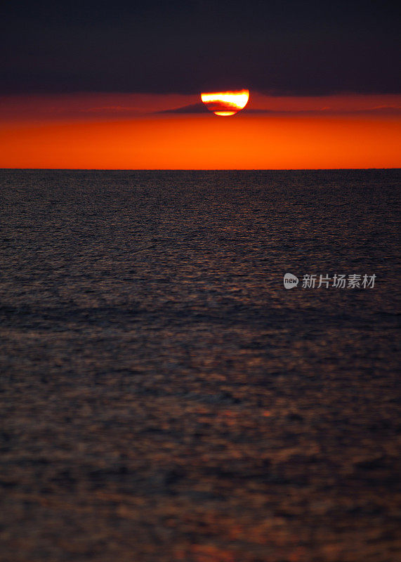 夏日日落-波罗的海，爱沙尼亚