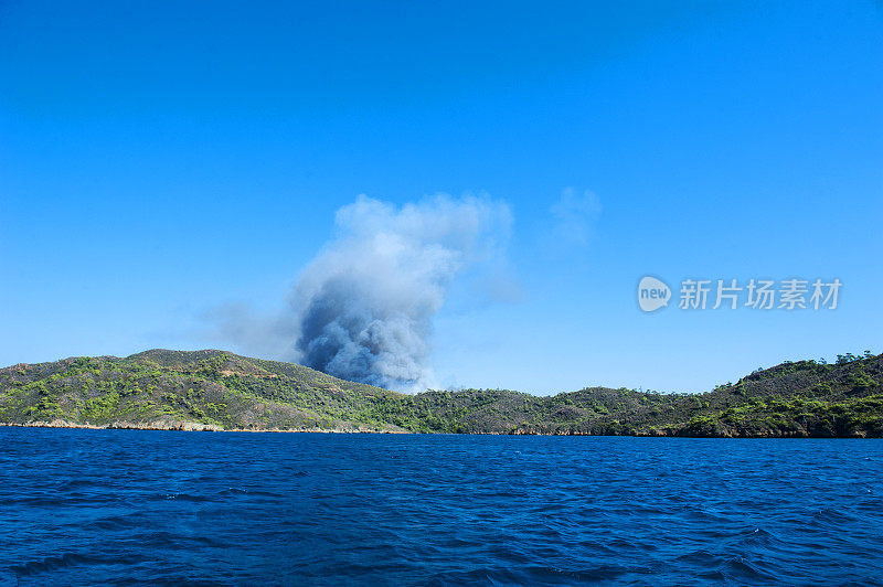 海上森林大火