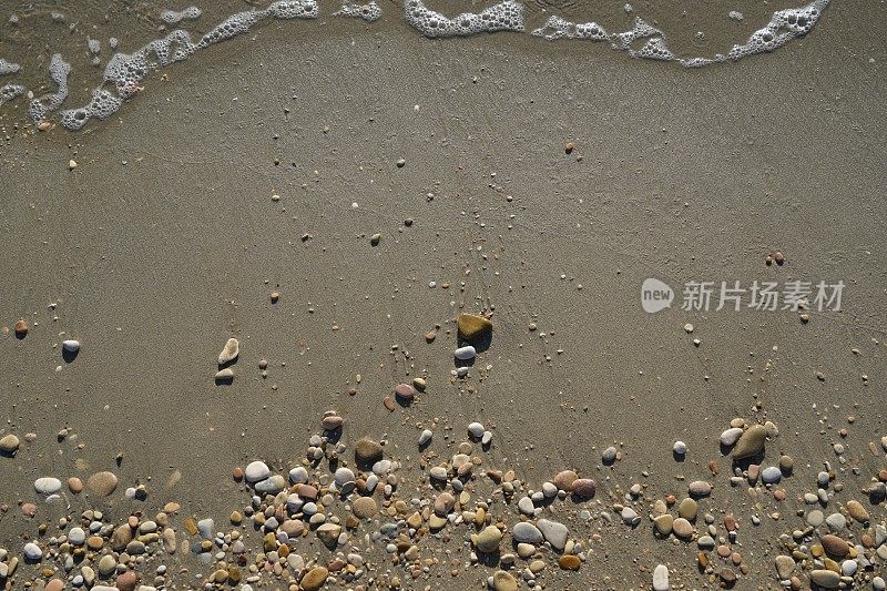 清晨平静的大海