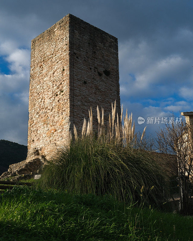 老村庄的瞭望塔