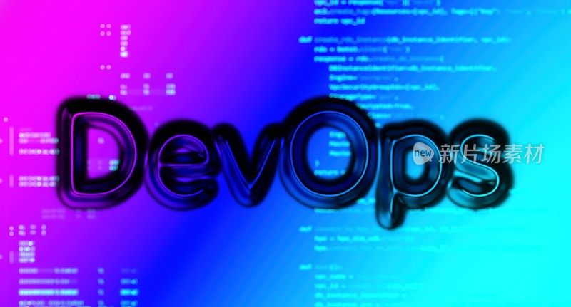 DevOps软件开发操作。程序员管理系统生命周期质量。编码、构建、测试、发布监控。数据流